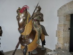 Ausflug Santo Domingo  Ritter mit Pferd im Kolumbusmuseum Alcazar de Don Diego Colon (DOM).